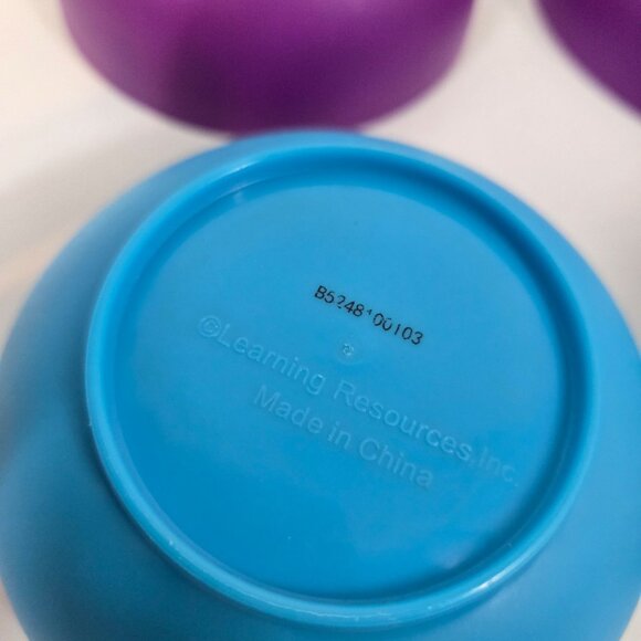 Learning Resources New Sprouts Pretend Play Food Bowls of Mac & Cheese & Cereal - Picture 6 of 7